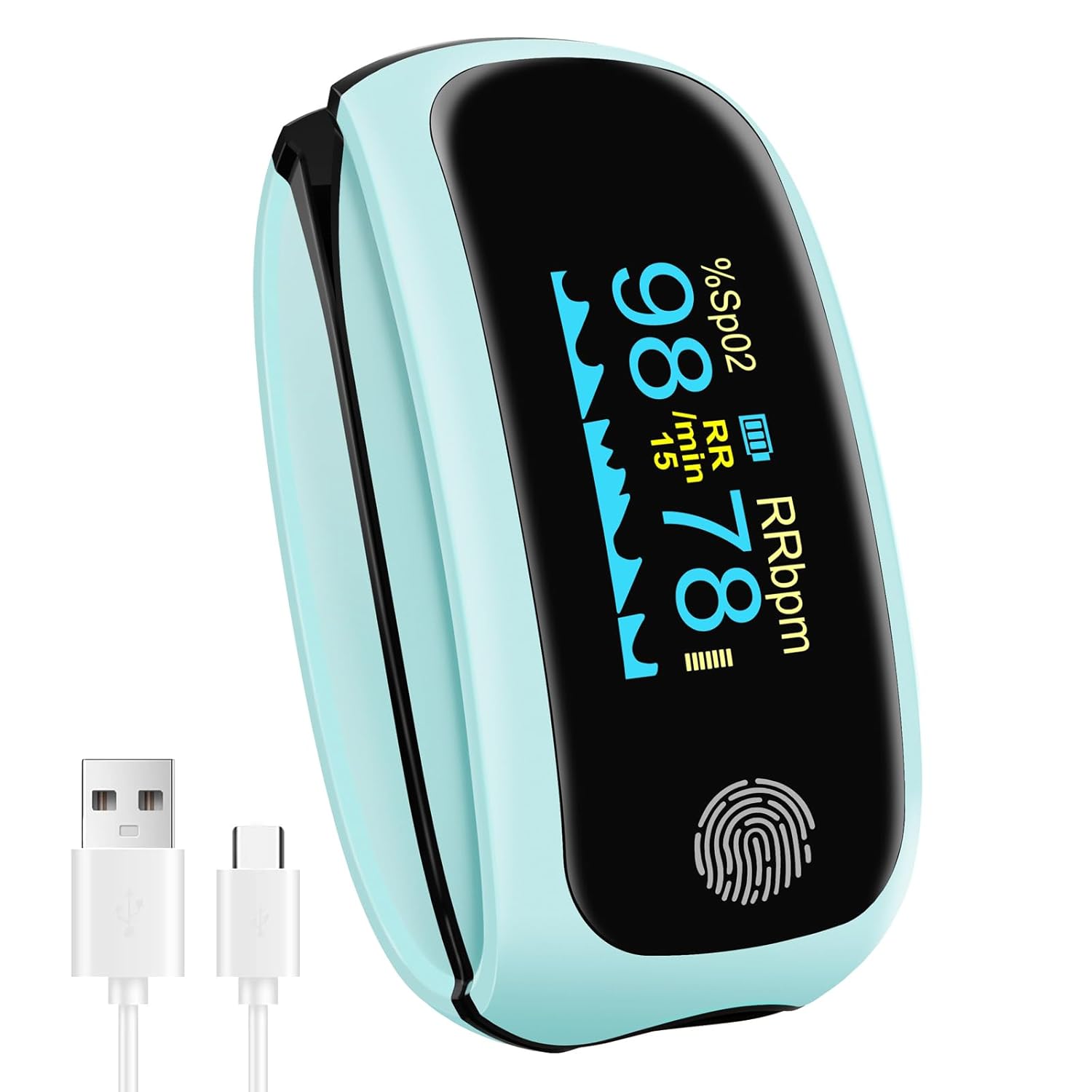 fingertip-pulseoximeter-rechargeable