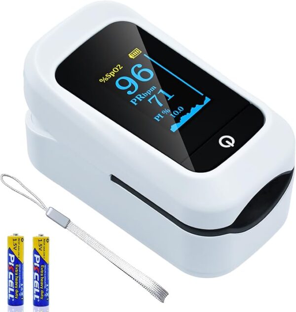 fingertip pulse oximeter (aaa battery cells)